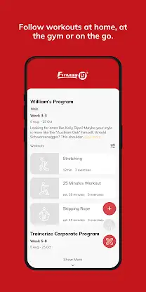 Fitness 19 MI screenshot 3