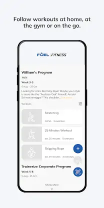 Fuel Fitness Clubs screenshot 3