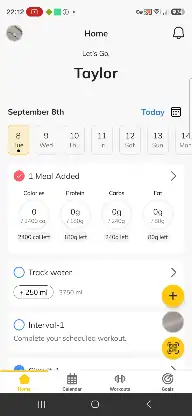 GGFIT screenshot 2