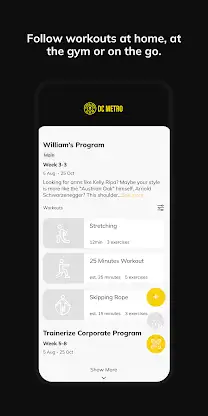 Golds Gym DC METRO screenshot 3