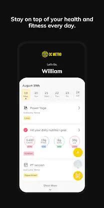 Golds Gym DC METRO screenshot 2