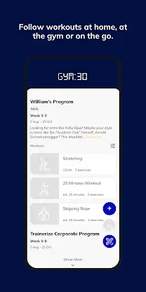 GYM30 FIT screenshot 3