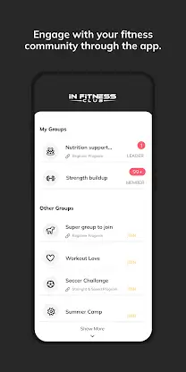 iNFit Online screenshot 7
