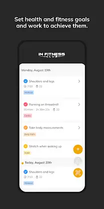 iNFit Online screenshot 4