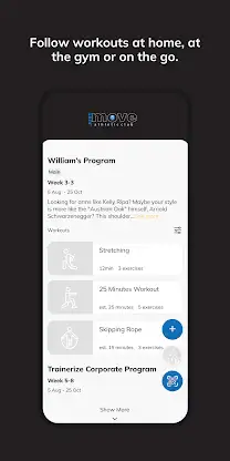Just Move Athletic Club screenshot 3