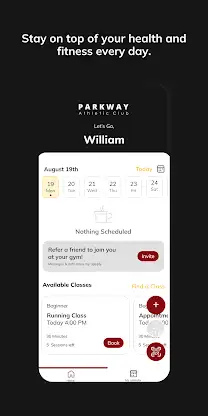 Parkway Athletic Club screenshot 2