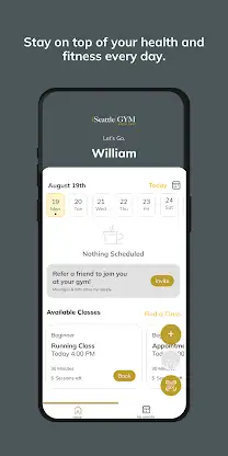 The SeattleGYM screenshot 2