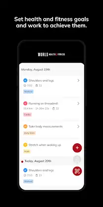 World Health and Fitness Inc screenshot 4