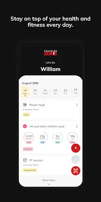 Training Zone App screenshot 2