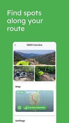 TrekSpots | Tent camping map screenshot 5