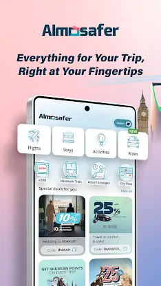 Almosafer: Flights & Stays screenshot 1