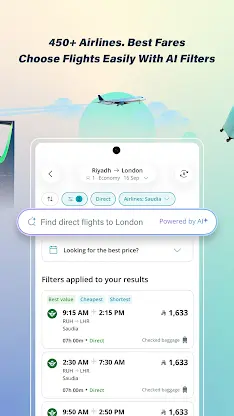 Almosafer: Flights & Stays screenshot 2
