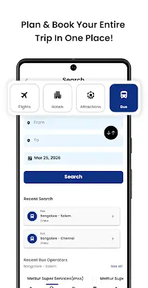 Travelfika: Bus Ticket Booking screenshot 2