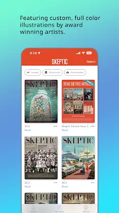 Skeptic Magazine screenshot 5