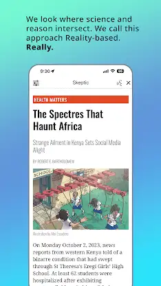 Skeptic Magazine screenshot 4