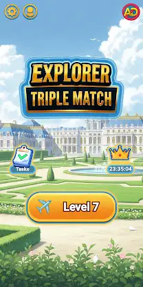 Explorer Triple Tile Match screenshot 1