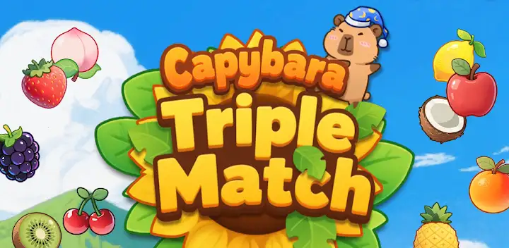 Capybara Triple Match — Android game banner