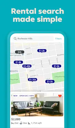 Trulia Rent Apartments & Homes screenshot 1