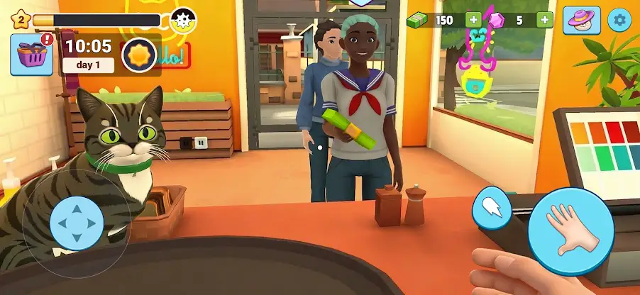 Cat Cafe: Pet Store Simulator screenshot 2