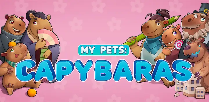 Capybara Simulator: My pets — Android game banner