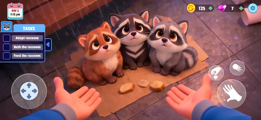 Raccoon Simulator: My Pets screenshot 1