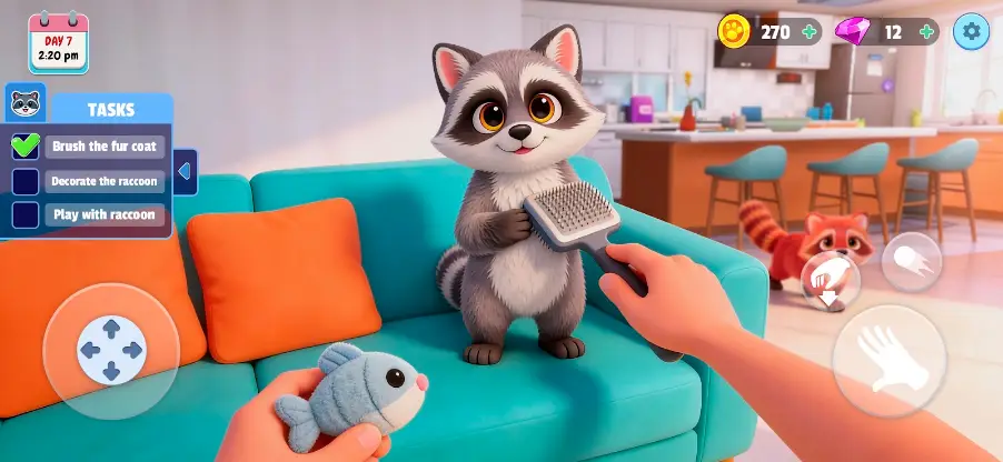 Raccoon Simulator: My Pets screenshot 3