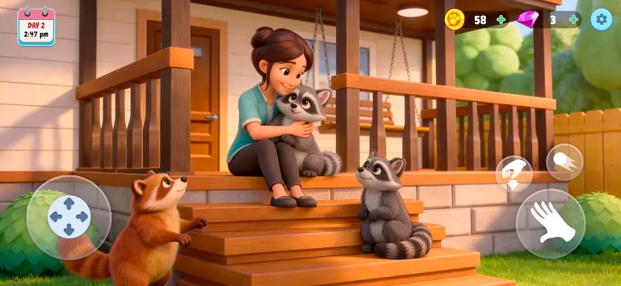 Raccoon Simulator: My Pets screenshot 2