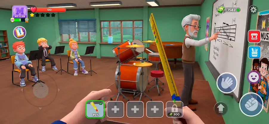 High School: SCHOOL BOY screenshot 4