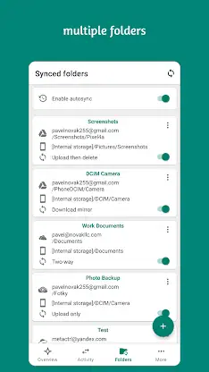 Autosync - File Sync & Backup screenshot 6
