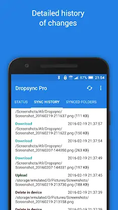 Dropsync: Autosync for Dropbox screenshot 7
