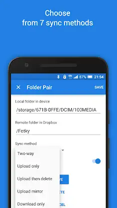 Dropsync: Autosync for Dropbox screenshot 5