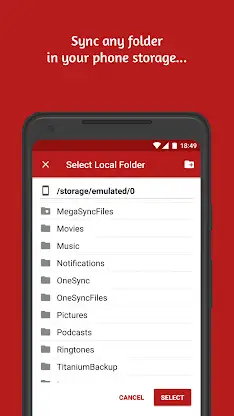 Autosync for MEGA - MegaSync screenshot 3