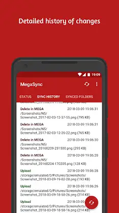 Autosync for MEGA - MegaSync screenshot 7