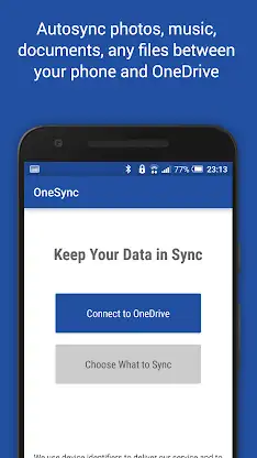 OneSync: Autosync for OneDrive screenshot 1
