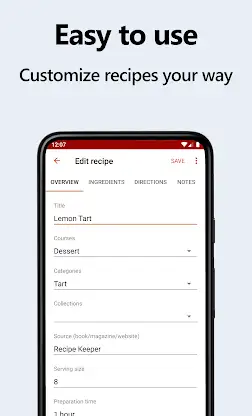 Recipe Keeper screenshot 5