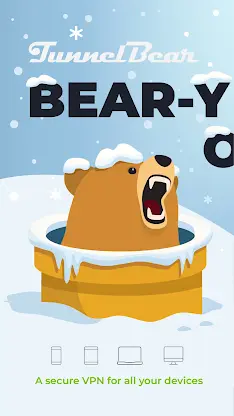 TunnelBear VPN screenshot 1