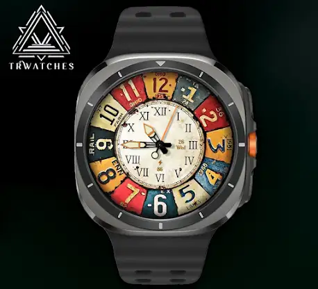 American Old Plate Watch Face screenshot 4