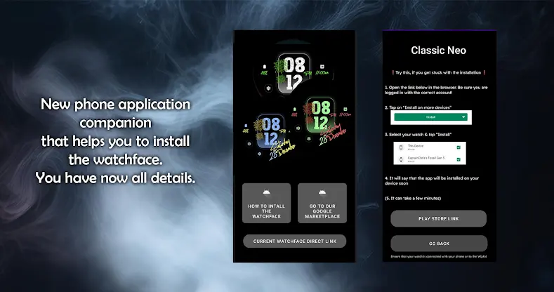 Animated Fireworks Watch Face screenshot 5
