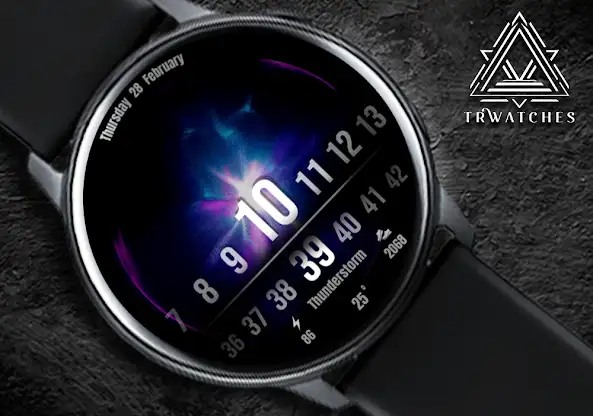 Animated Minimal Watch Face screenshot 2