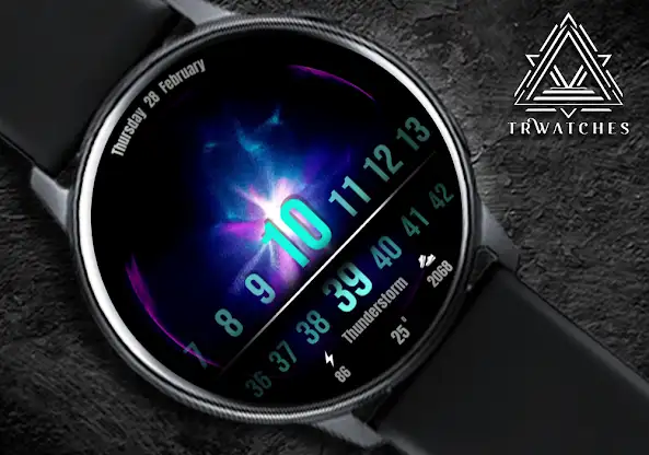 Animated Minimal Watch Face screenshot 4