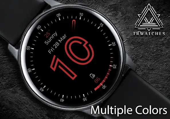 Big Minimal Watch Face screenshot 3