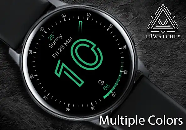 Big Minimal Watch Face screenshot 5