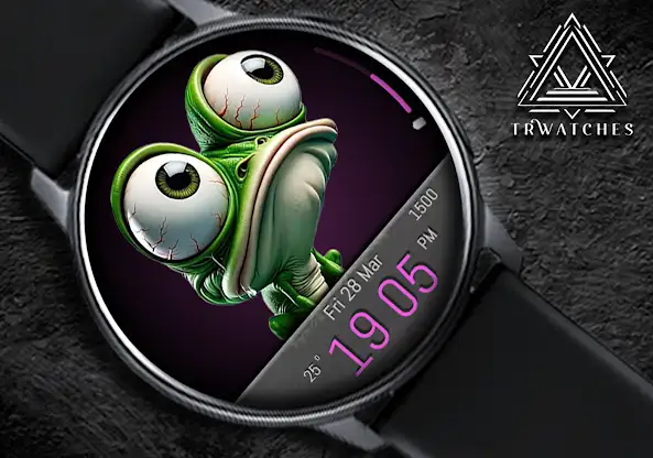 Cartoon Animals Watch Face screenshot 7