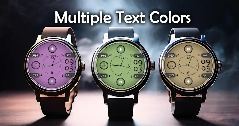 Casual Complex Watch Face screenshot 3