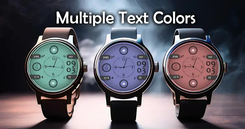 Casual Complex Watch Face screenshot 2