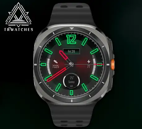 Color Classic Neon Watch Face screenshot 5