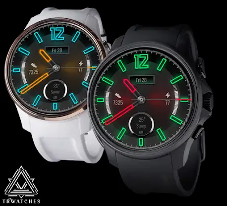 Color Classic Neon Watch Face screenshot 7