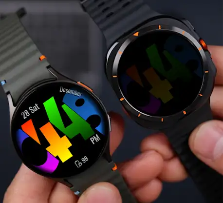 Color Shade Watch Face screenshot 2
