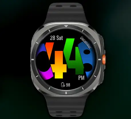 Color Shade Watch Face screenshot 3