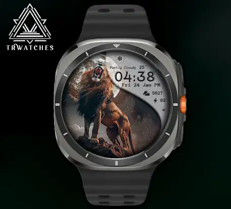 Cool Wild Animals Watch Face screenshot 8